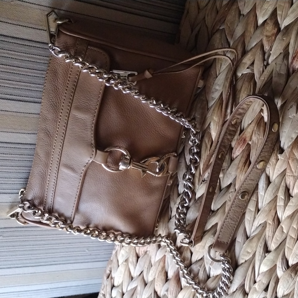 Rebecca Minkoff Tan Crossbody Bag - Picture 1 of 11
